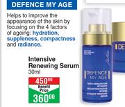Bionike Defence My Age Intensive Renewing Serum-30ml