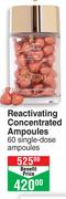 Bionike Defence Skinergy Reactivating Concentrated Ampoules 60 Single Dose Ampoules