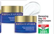 Bionike Defence My Age IRenewing Day Or Night Cream-50ml Each