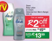 Dawn Body Lotion Or Cream-400ml