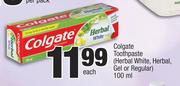 Colgate Toothpaste (Herbal White, Herbal, Gel Or Regular)-100ml Each