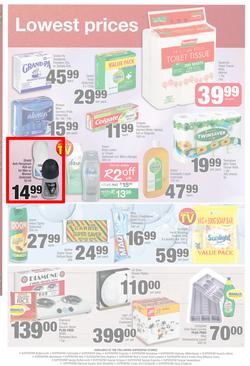 SUPER SPAR Eastern Cape (22 Oct - 3 Nov 2019). Only Available at Selected Stores in the Eastern Cape. Excluding Mthatha, page 7