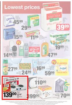 SUPER SPAR Eastern Cape (22 Oct - 3 Nov 2019). Only Available at Selected Stores in the Eastern Cape. Excluding Mthatha, page 7
