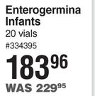 Enterogermina Infants 20 Vials