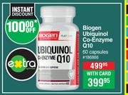 Biogen Ubiquinol Co Enzyme Q10 60 Capsules