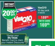 VasQ10 30 Day Pack