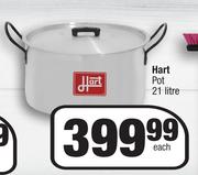 Hart Pot (21 Litre)-Each