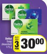 Dettol Soap Assorted-For Any 3 x 175g