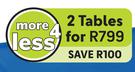 Jolly Large Children's Table-For 2