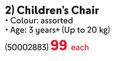 Jolly Children's Chair-Each