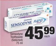 Sensodyne Toothpaste (Selected)-75ml Each