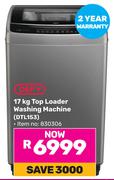 Defy 17Kg Top Loader Washing Machine DTL153