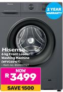 Hisense 6Kg Front Loader Washing Machine WFVC6010T