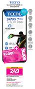 Tecno Spark 7 Pro 128GB 4G Smartphone-On 1GB Red Top Up Core More Data
