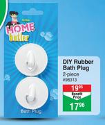 Home Butler Diy Rubber Bath Plug 2 Piece