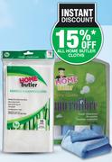 Home Butler Bamboo Cleaning Cloths 10 Piece
