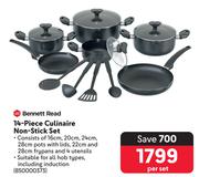 Bennett Read 14-Piece Culinaire Non-Stick Set 850000373-Per Set