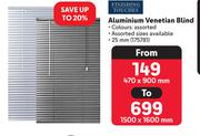 Finishing Touches Aluminium Venetian Blind 175781