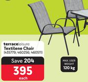 Terrace-leisure Textilene Chair-Each
