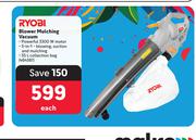 Ryobi Blower Mulching Vacuum 464361