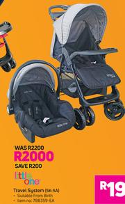 Little one travel system sales