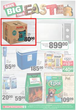 SUPERSPAR EASTERN CAPE : Your One Stop Easter Shop (23 March - 5 April 2021) Valid in Cofimvaba, Daku, Georgious, Highway, Kwantu, Mdantsane, Ndu, New Brighton, Stanford Square, Tamz, Zonke, page 7