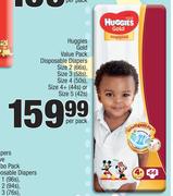 Huggies Gold Value Pack Disposable Diapers-Per Pack