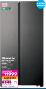 Hisense 508L Side By Side Freezer Fridge H670SIT