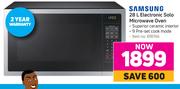 Samsung 28L Electronic Solo Microwave Oven