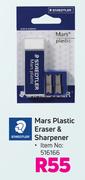 Staedtler Mars Plastic Eraser & Sharpener