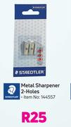 Staedtler Metal Sharpener 2-Holes