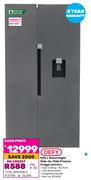 Defy 555L Naturelight Side By Side Freezer Fridge DFF547