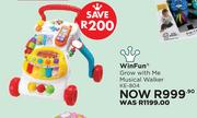 Winfun Grow With Me Musical Walker KE-804
