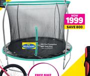 Bounceking 10 Foot (3m) Trampoline With Steel Ring