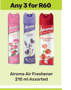 Airoma Air Freshener Assorted-For Any 3 x 210ml