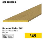 Col Timbers SAP 302116-22mm X 44mm X 1.8m