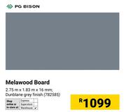 PG Bison Melawood Board 782585-2.75m X 1.83m X 16mm