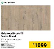 PG Bison Melawood Brookhill Fusion Board 655518-2.75m X 1.83m X 16mm
