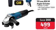 Ryobi 115mm 850W Angle Grinder G-850-Each