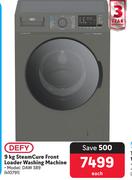 Defy 9Kg Steam Cure Front Loader Washing Machine 410791