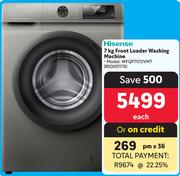 Hisense 7Kg Front Loader Washing Machine 850001176
