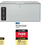 KIC 543Ltr Chest Freezer 444624