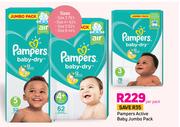 Pampers Active Baby Jumbo Pack-Per Pack