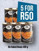 Bis Baked Beans-For 5 x 400g