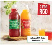 Food Lover's 100% Blended Juice Assorted-For 2 x 1.5L