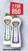 Handy Andy Assorted-For 2 x 750ml