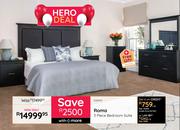 Roma 3 Piece Bedroom Suite 10280551 Free Gift Chest Of Drawers
