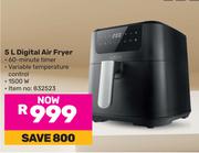 Logik 5L Digital Air Fryer
