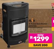 Alva 3 Panel Gas Heater GH312