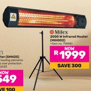 Milex 2000W Infrared Heater MIH002